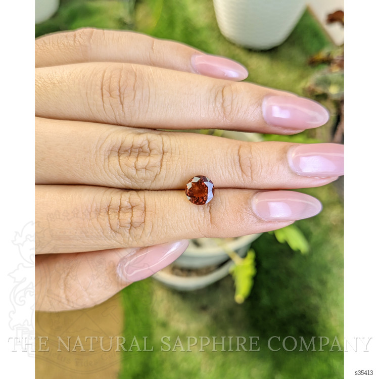 1.84 Ct. Orange Sapphire from Africa