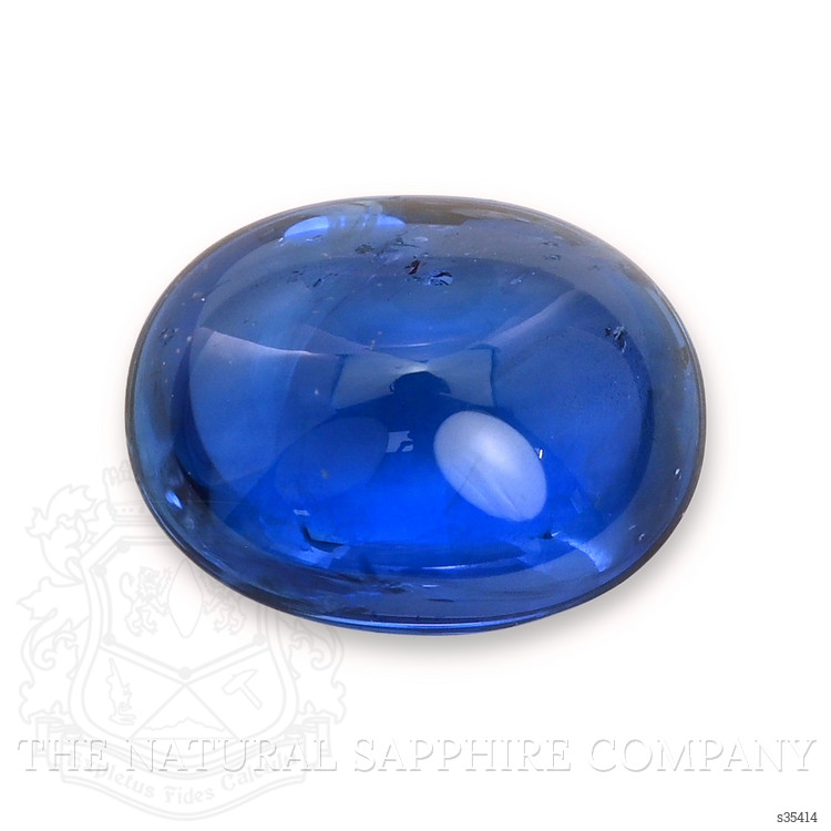 6.79 Ct. Blue Cabochon Sapphire from Ceylon (Sri Lanka)