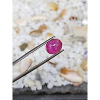 5.06 Ct. Pinkish Purple Cabochon Sapphire from Africa Life Style