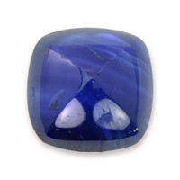 2.73 Ct. Blue Cabochon Sapphire from Ceylon (Sri Lanka) Video