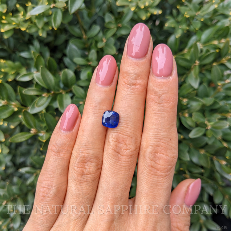 2.73 Ct. Blue Cabochon Sapphire from Ceylon (Sri Lanka)