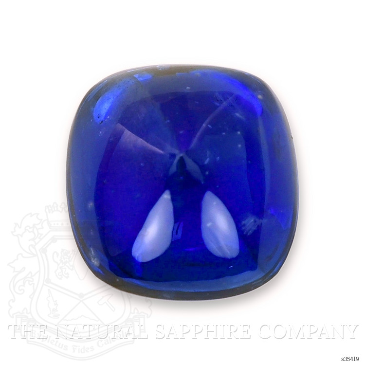 4.48 Ct. Blue Cabochon Sapphire from Ceylon (Sri Lanka)