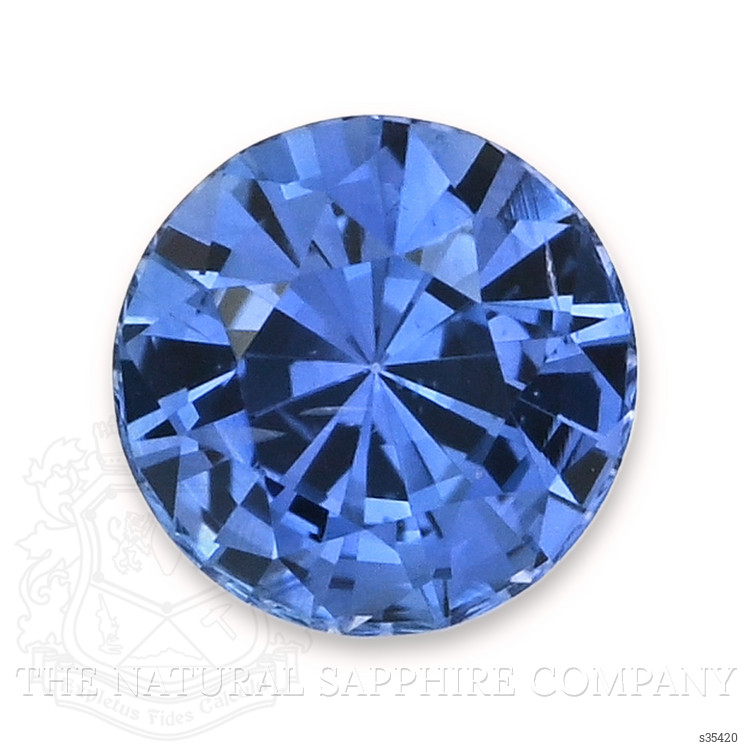 0.64 Ct. Blue Sapphire from Ceylon (Sri Lanka)