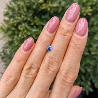 0.64 Ct. Blue Sapphire from Ceylon (Sri Lanka) Life Style