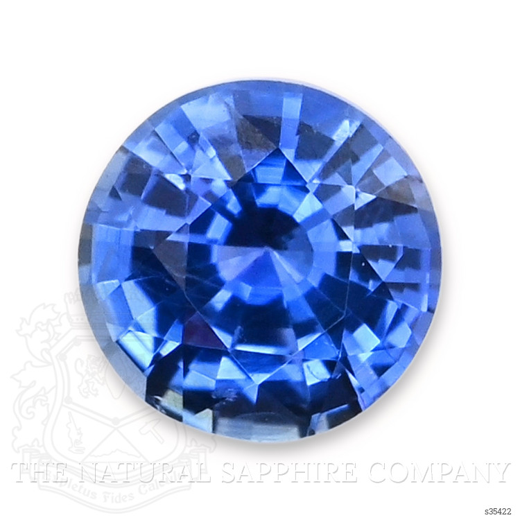0.51 Ct. Blue Sapphire from Ceylon (Sri Lanka)