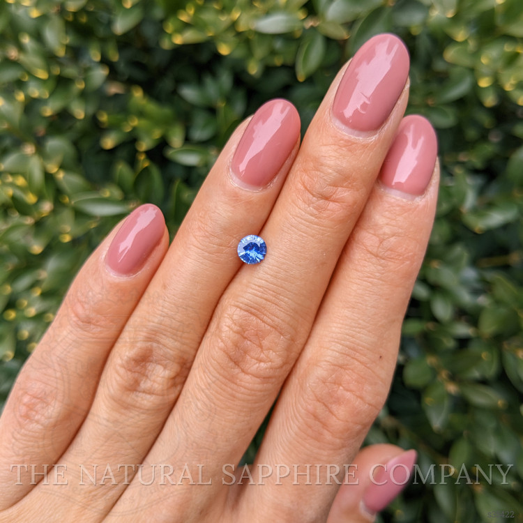 0.51 Ct. Blue Sapphire from Ceylon (Sri Lanka)