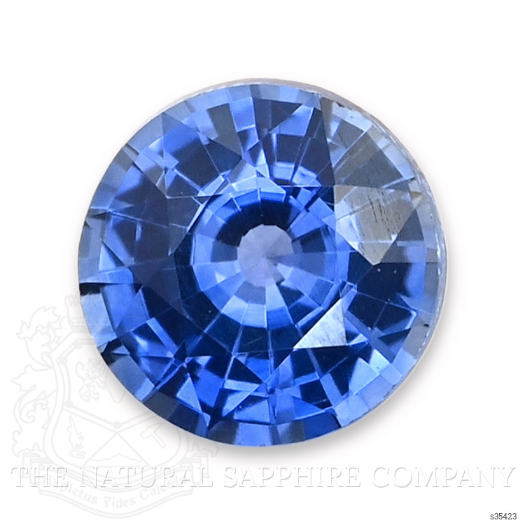 0.58 Ct. Blue Sapphire from Ceylon (Sri Lanka)