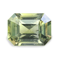 1.32 Ct. Yellowish Green Sapphire from Tanzania Video