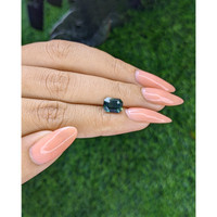 2.61 Ct. Bluish Green Sapphire from Tanzania Life Style