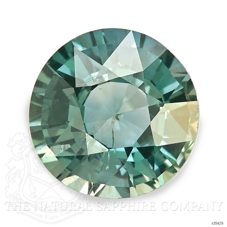 1.59 Ct. Greenish Blue Sapphire from Tanzania