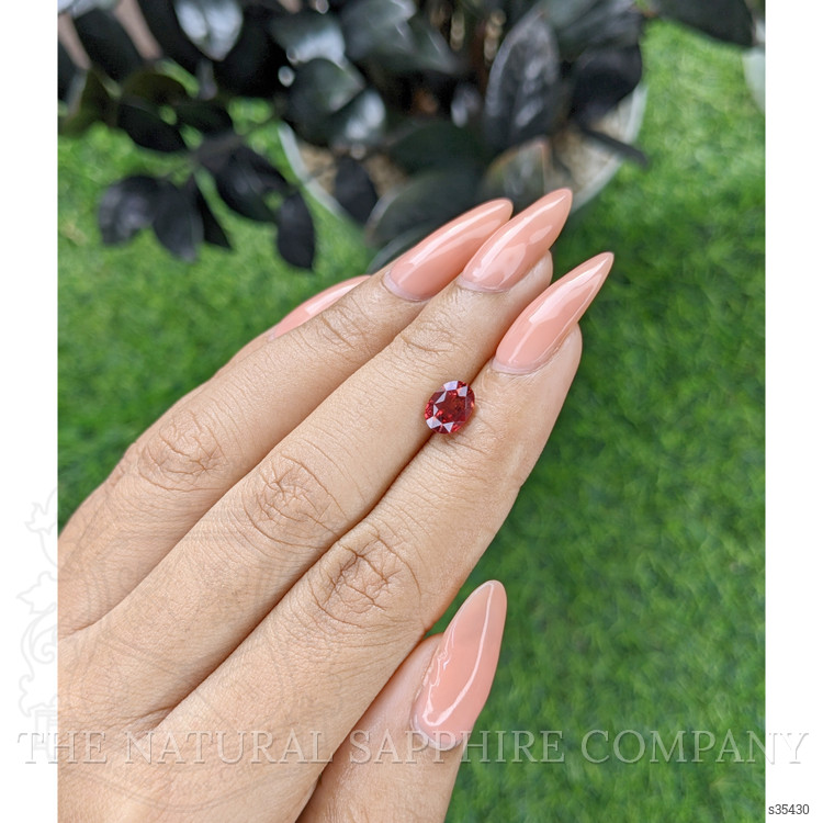 1.51 Ct. Reddish Pink Sapphire from Madagascar