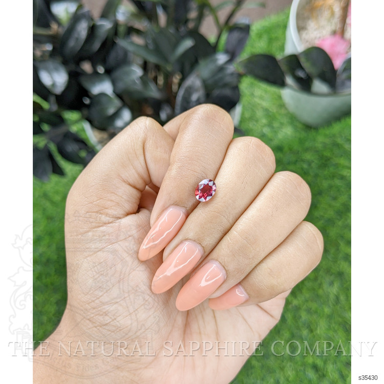 1.51 Ct. Reddish Pink Sapphire from Madagascar