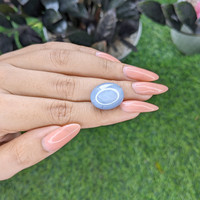 27.14 Ct. Grey Star Sapphire from Ceylon (Sri Lanka) Life Style