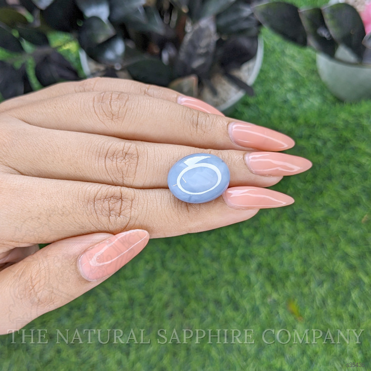 27.14 Ct. Grey Star Sapphire from Ceylon (Sri Lanka)