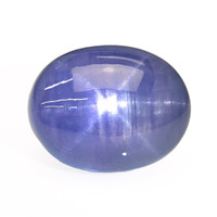 8.58 Ct. Violet Star Sapphire from Ceylon (Sri Lanka) Video