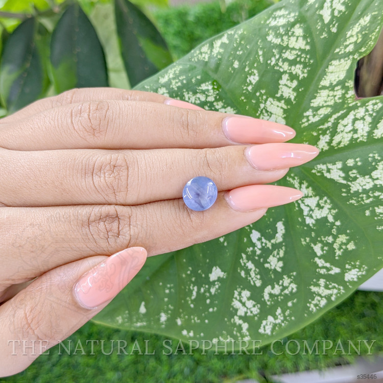 4.62 Ct. Blue Star Sapphire from Ceylon (Sri Lanka)