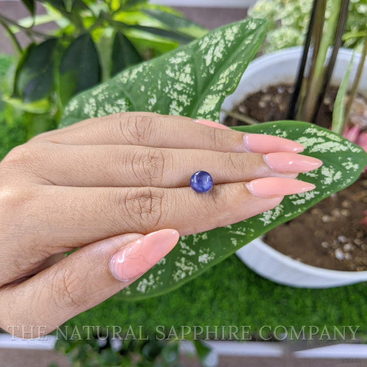 3.31 Ct. Blue Star Sapphire from Ceylon (Sri Lanka)