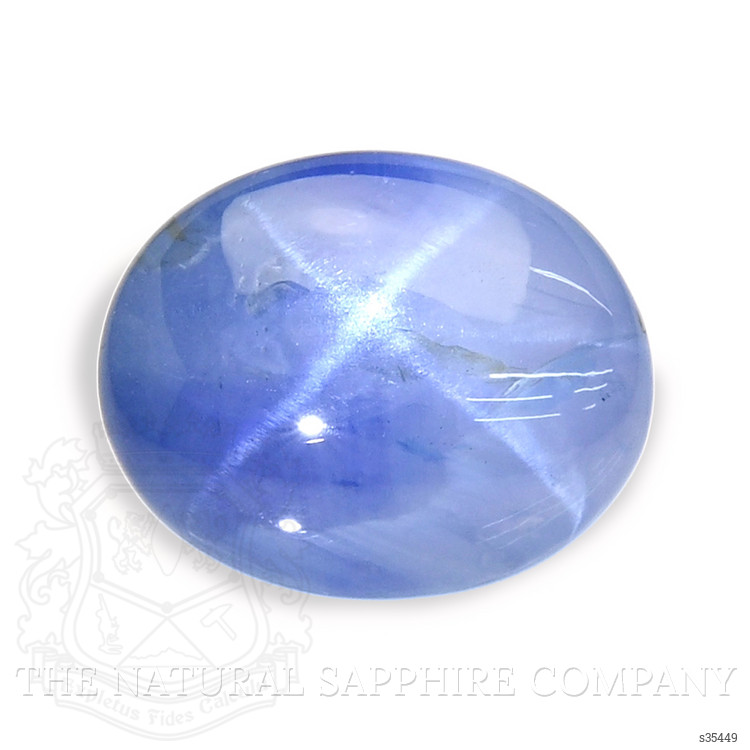 4.36 Ct. Blue Star Sapphire from Ceylon (Sri Lanka)