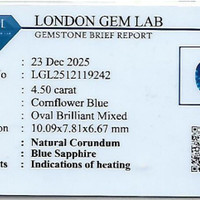 4.50 Ct. Blue Sapphire from Ceylon (Sri Lanka) Pdf