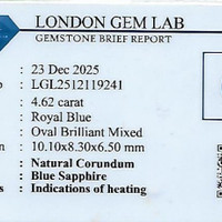 4.62 Ct. Blue Sapphire from Madagascar Pdf