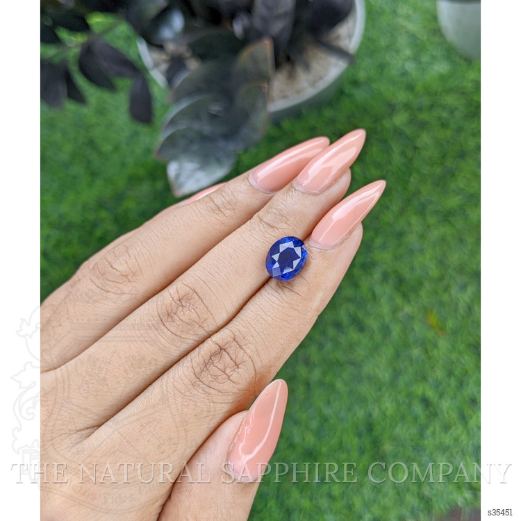4.62 Ct. Blue Sapphire from Madagascar