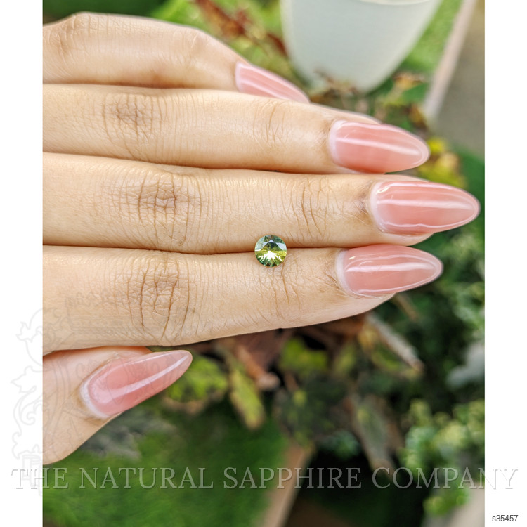 0.63 Ct. Bi Color / Parti Sapphire from Madagascar