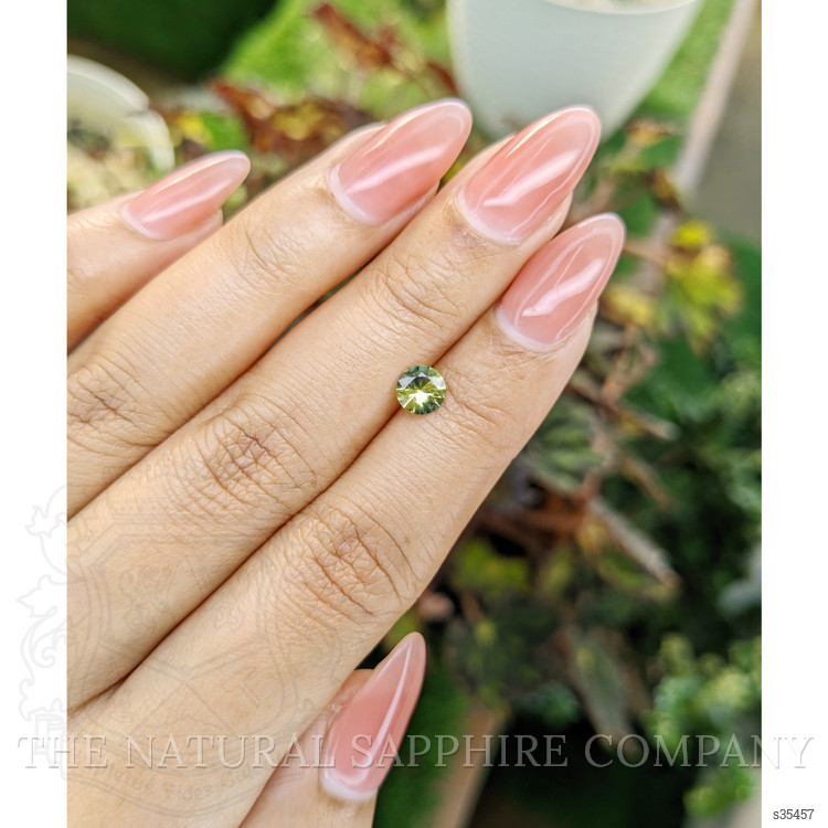 0.63 Ct. Bi Color / Parti Sapphire from Madagascar