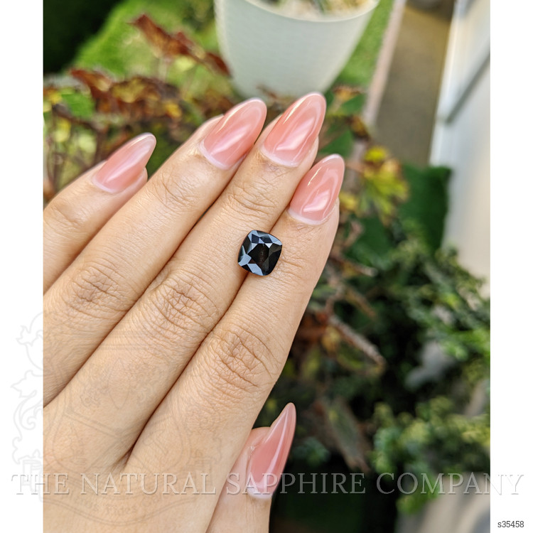 3.96 Ct. Greenish Blue Sapphire from Madagascar