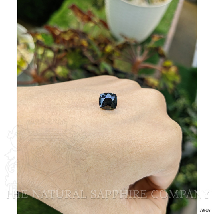 3.96 Ct. Greenish Blue Sapphire from Madagascar