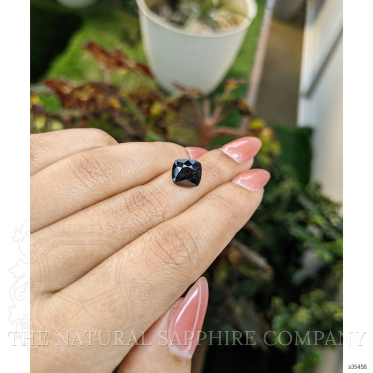 3.96 Ct. Greenish Blue Sapphire from Madagascar