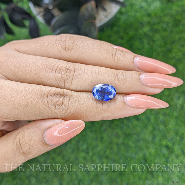5.53 Ct. Blue Sapphire from Ceylon (Sri Lanka)