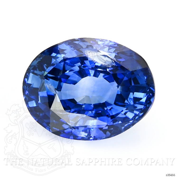 11.44 Ct. Blue Sapphire from Ceylon (Sri Lanka)