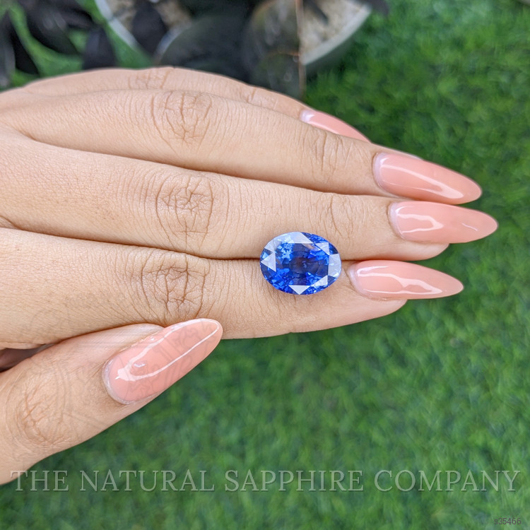 11.44 Ct. Blue Sapphire from Ceylon (Sri Lanka)