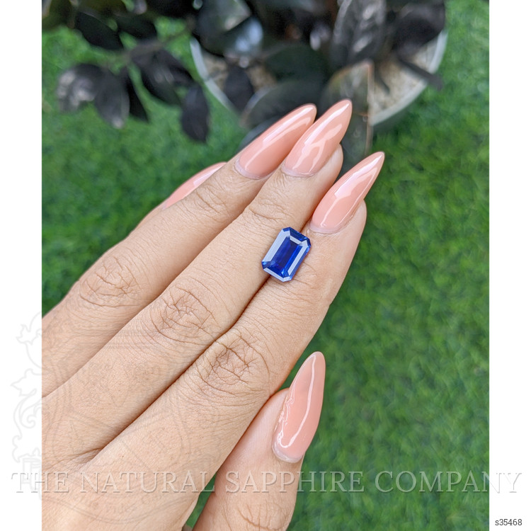 3.04 Ct. Blue Sapphire from Ceylon (Sri Lanka)