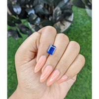 3.04 Ct. Blue Sapphire from Ceylon (Sri Lanka) Life Style