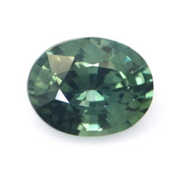 0.71 Ct. Bluish Green Sapphire from Madagascar Video