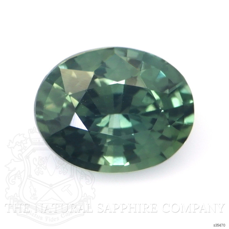 0.71 Ct. Bluish Green Sapphire from Madagascar