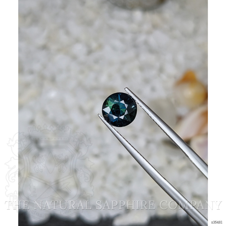 1.45 Ct. Greenish Blue Sapphire from Madagascar