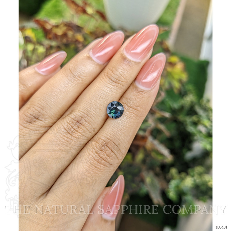 1.45 Ct. Greenish Blue Sapphire from Madagascar