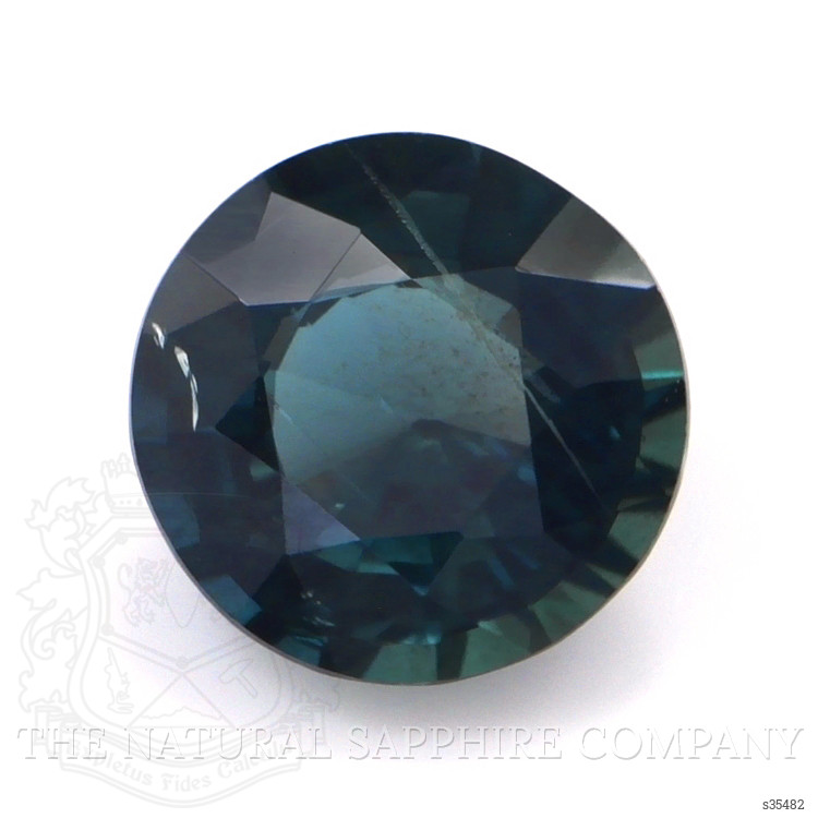 0.81 Ct. Greenish Blue Sapphire from Madagascar