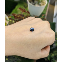 1.60 Ct. Green Sapphire from Madagascar Life Style