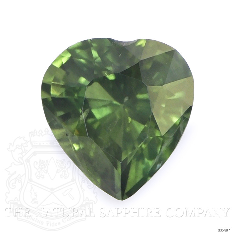 1.19 Ct. Yellowish Green Sapphire from Madagascar