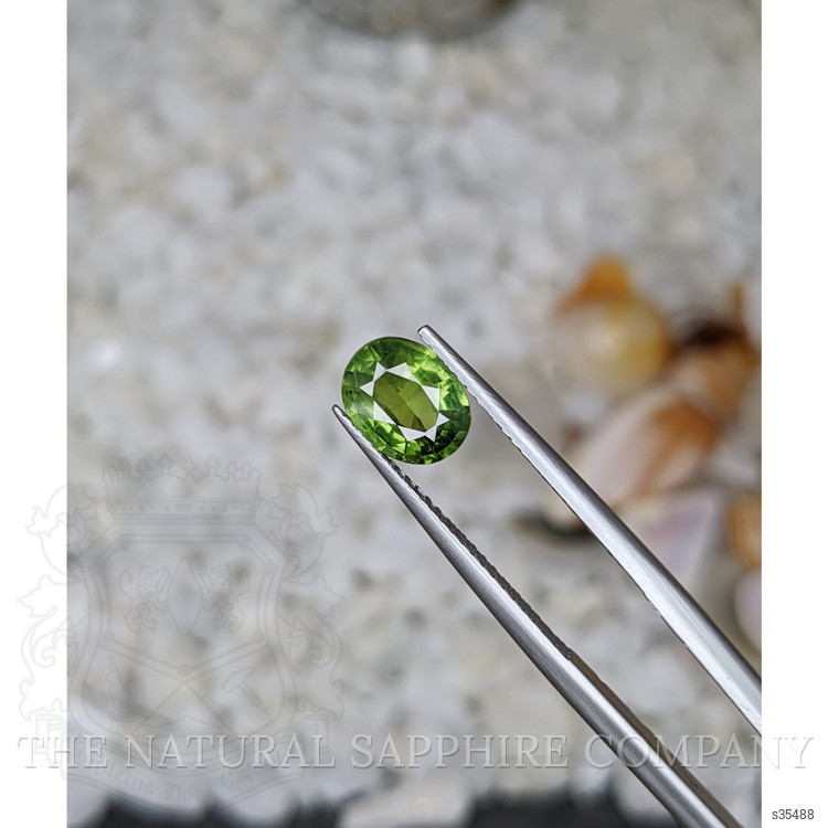 1.60 Ct. Green Sapphire from Madagascar