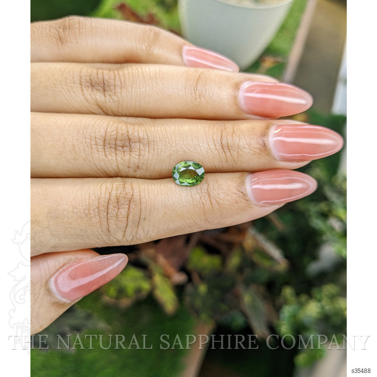 1.60 Ct. Green Sapphire from Madagascar