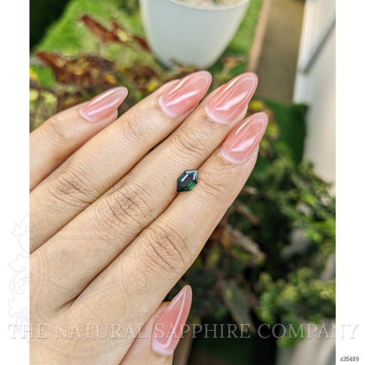 1.19 Ct. Green Sapphire from Madagascar