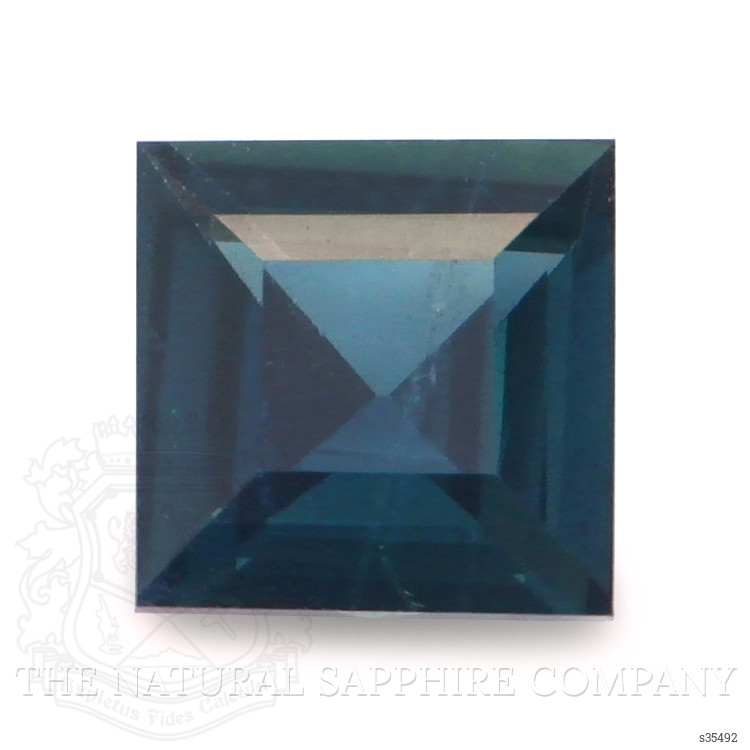 0.88 Ct. Greenish Blue Sapphire from Madagascar