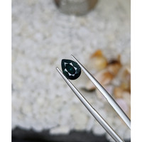 1.83 Ct. Greenish Blue Sapphire from Madagascar Life Style