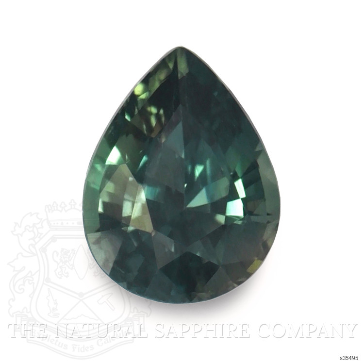 1.38 Ct. Bluish Green Sapphire from Madagascar