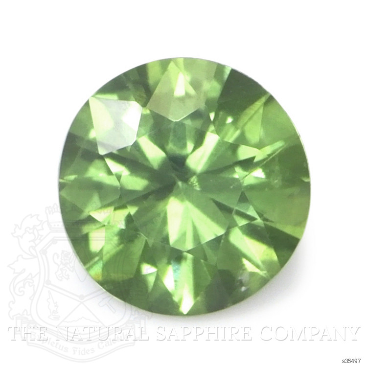 0.72 Ct. Green Sapphire from Madagascar