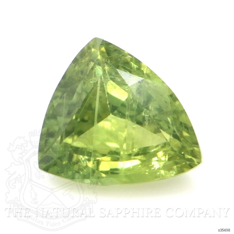 1.21 Ct. Yellowish Green Sapphire from Madagascar